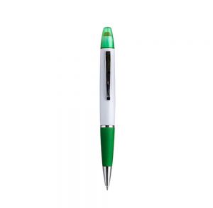 BOLIGRAFO CON MARCATEXTOS VECTOR